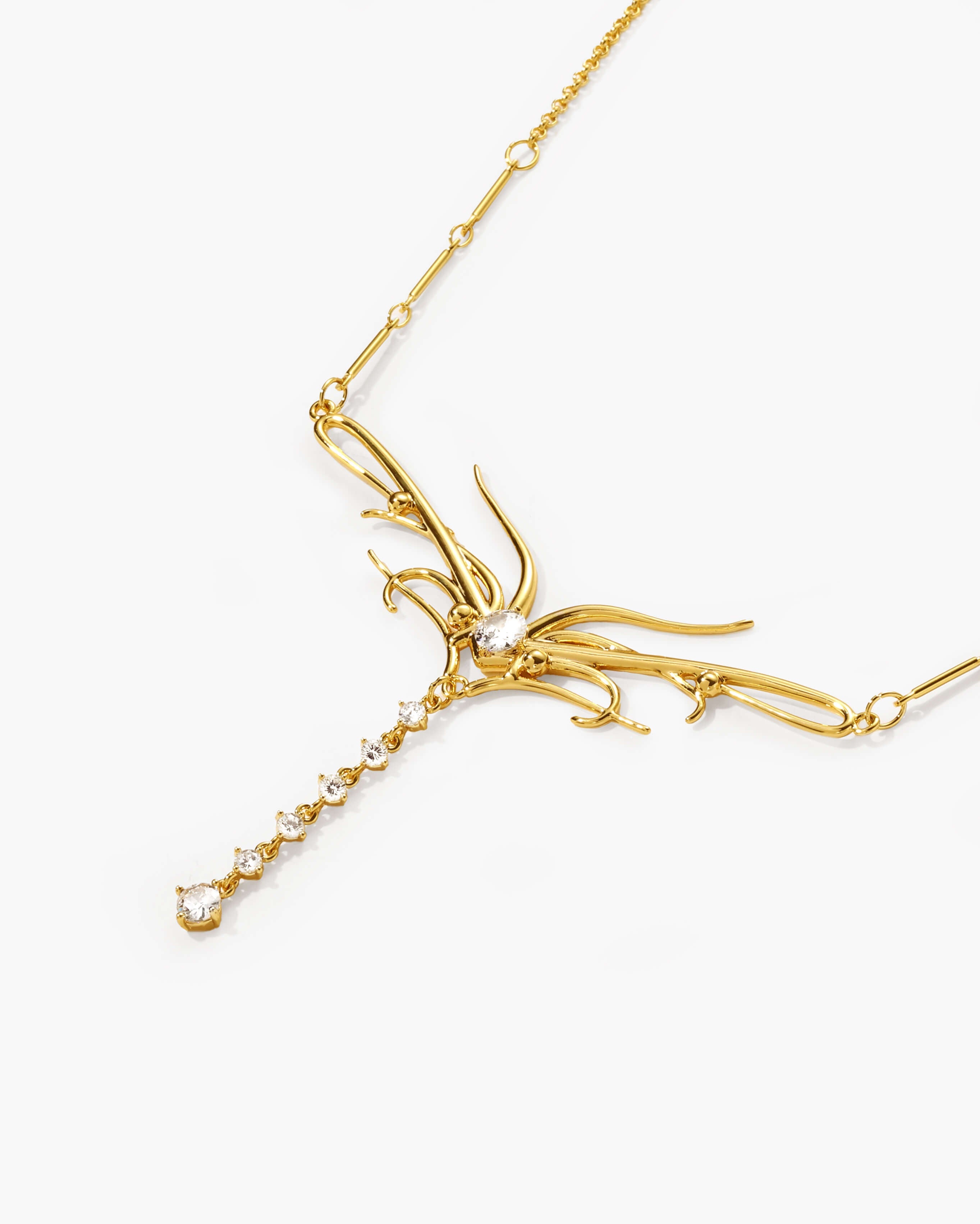 Dripping Waist Chain in Gold