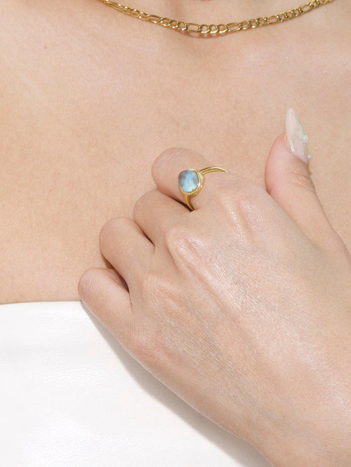 Aquamarine Ring